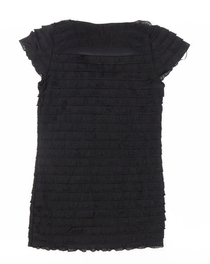 Womens UK Size 12 NEXT Black Basic T-Shirt