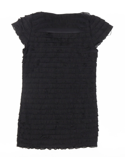 Womens UK Size 12 NEXT Black Basic T-Shirt