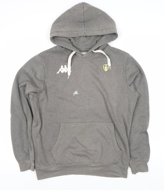 Mens UK Size M Kappa Grey Pullover Hoodie