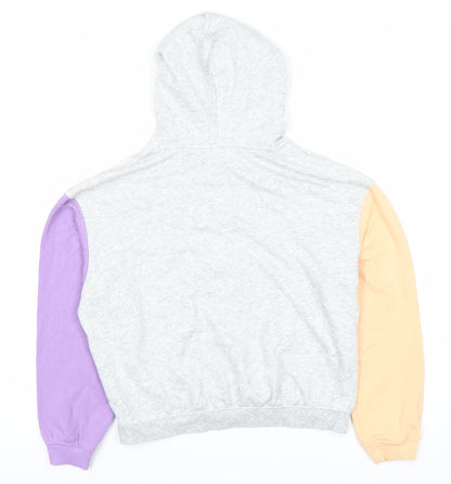 H&M Girls Multicoloured Mickey Mouse Pullover Hoodie 10-12 Years