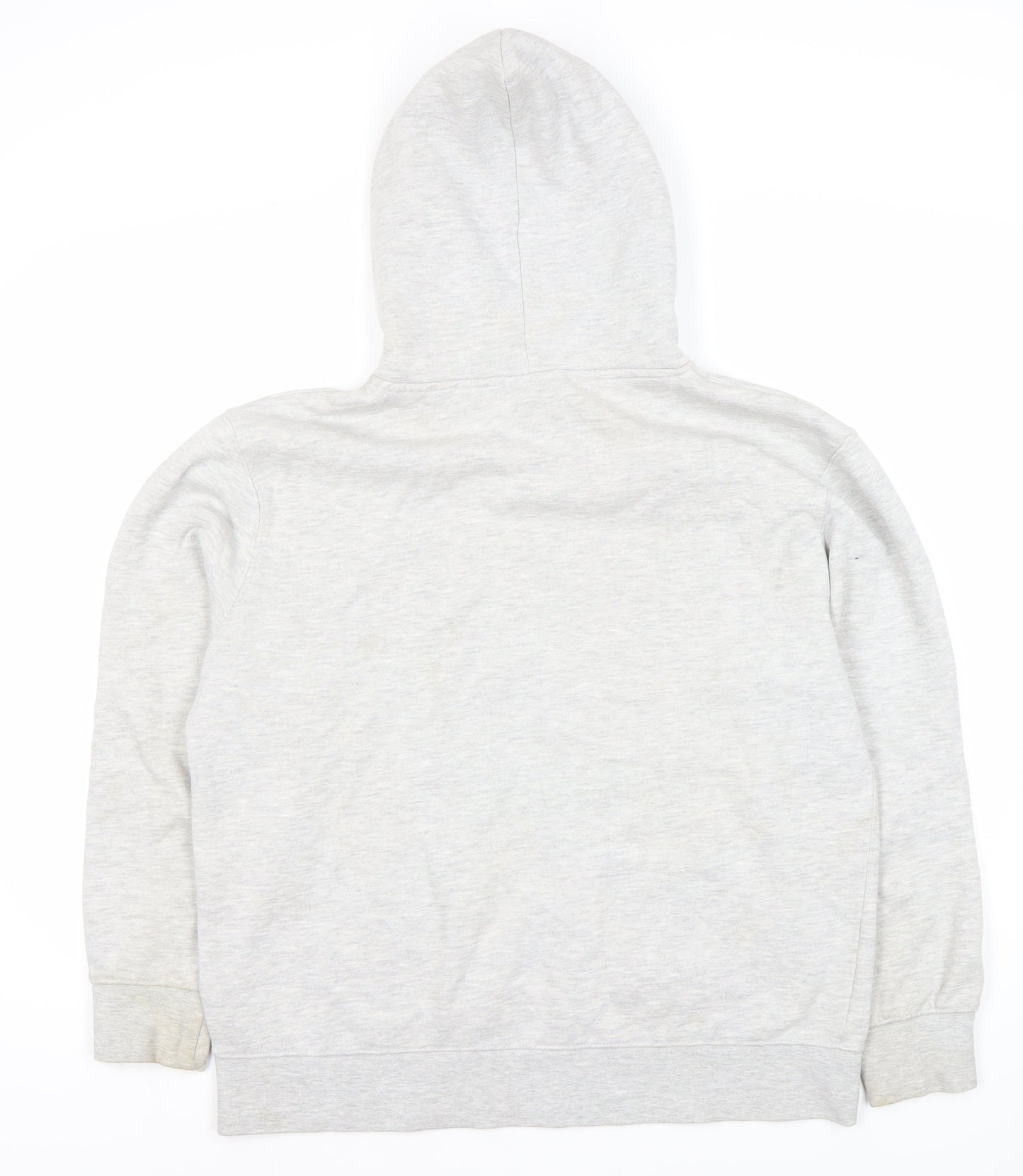 Topshop Grey Unisex Hoodie S Pullover Fleece