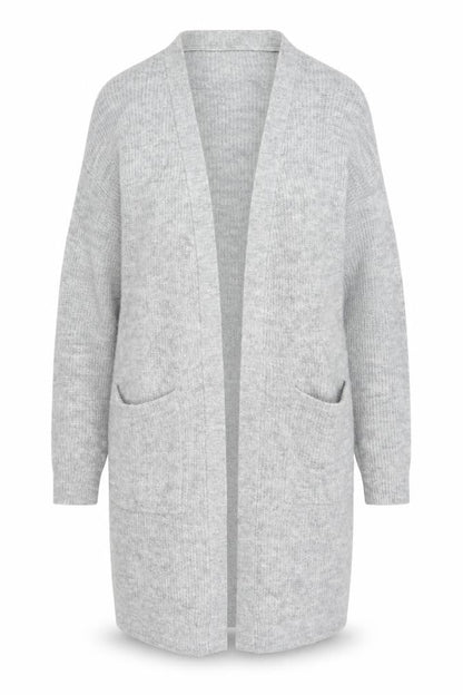Womens UK Size S New Look Grey Cardigan Jumper