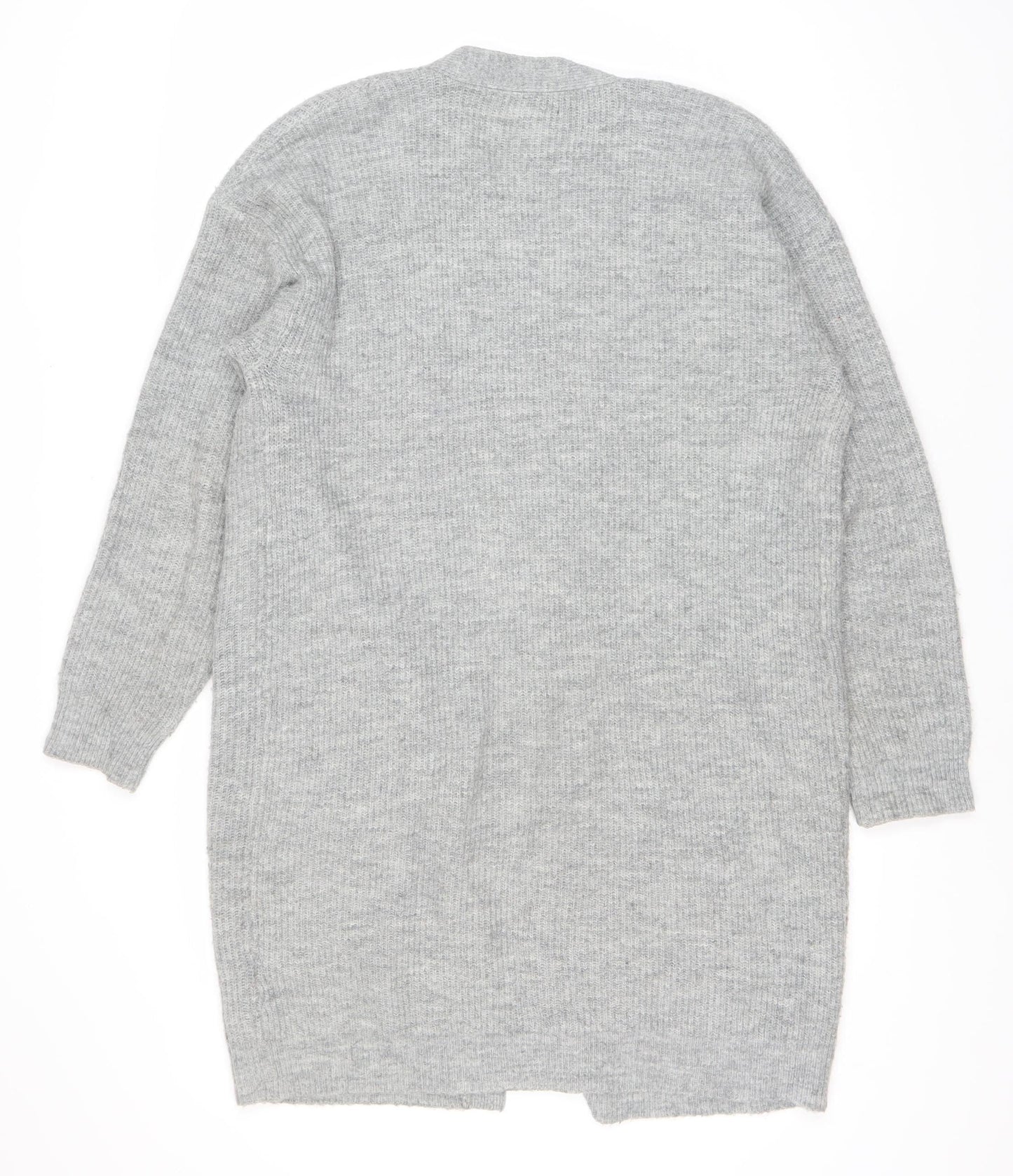 Womens UK Size S New Look Grey Cardigan Jumper