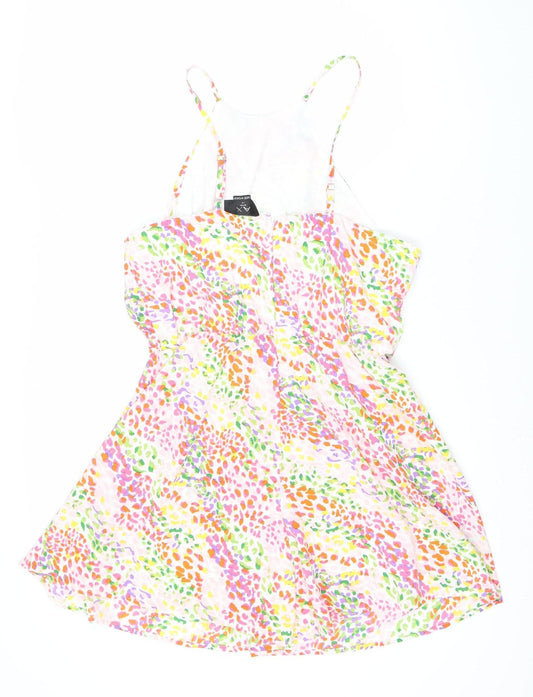AX Paris Women's Multicoloured Floral Playsuit Size 12