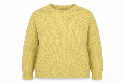 Bik Bok Women's Yellow Wool Blend XL Pullover