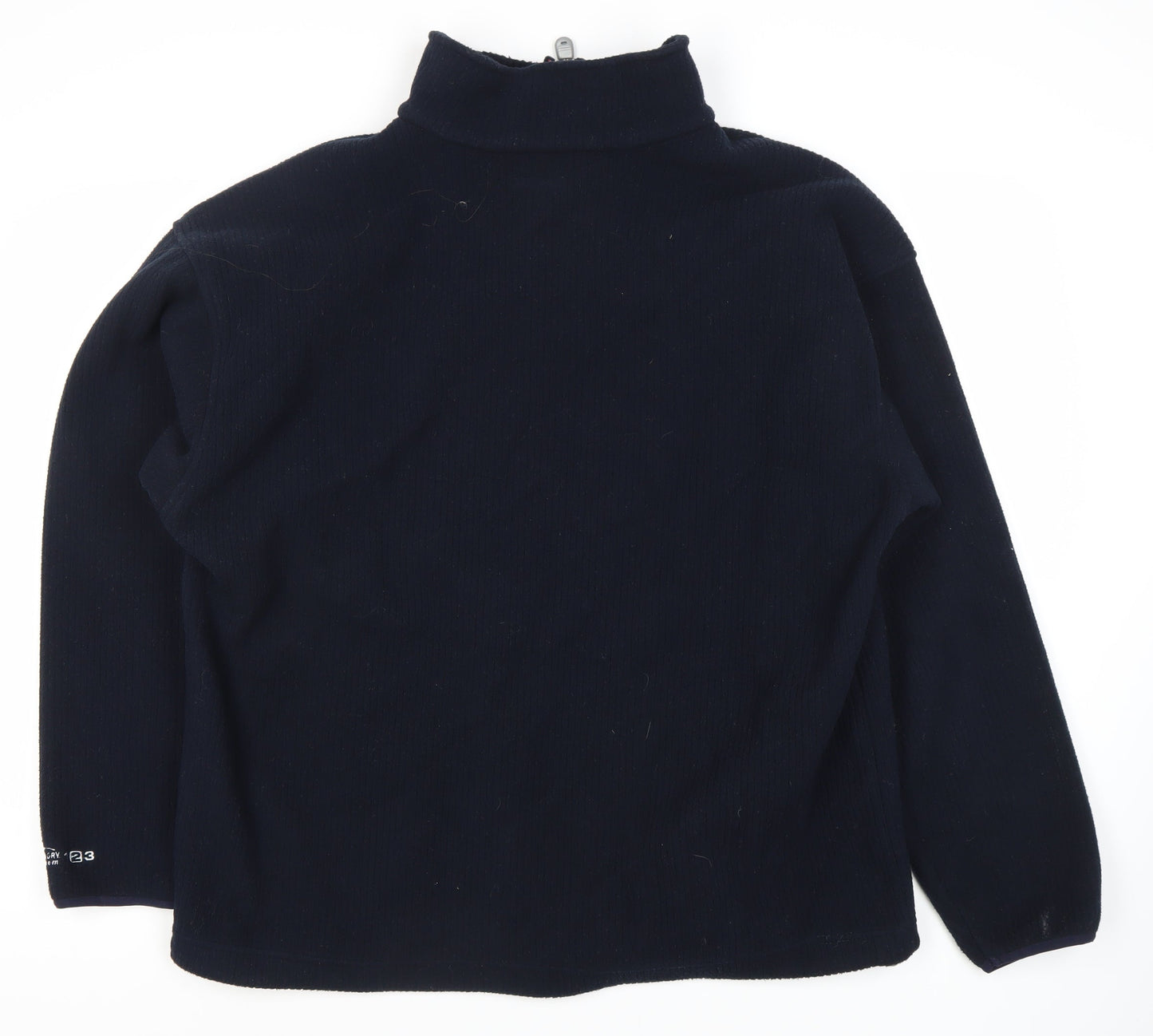 Tribord Men's Blue Full Zip Fleece Hoodie M