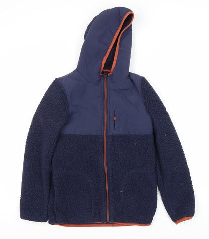 Joules Boys Blue Hooded Jacket 11-12 Years Winter