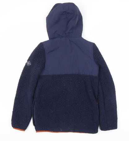 Joules Boys Blue Hooded Jacket 11-12 Years Winter