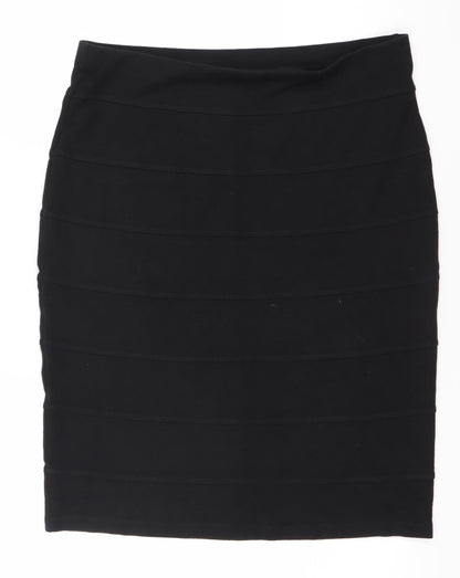 Marks and Spencer Women's Black Skirt Size 16