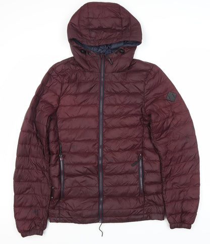 Mens UK Size XS NEXT Red Puffer Jacket