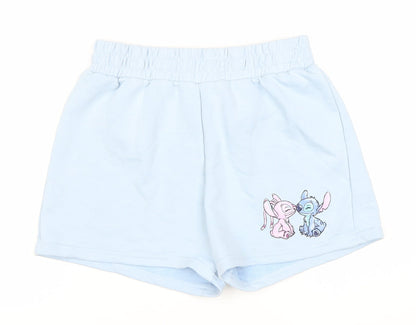 Disney Women’s Blue Stitch Shorts, Small