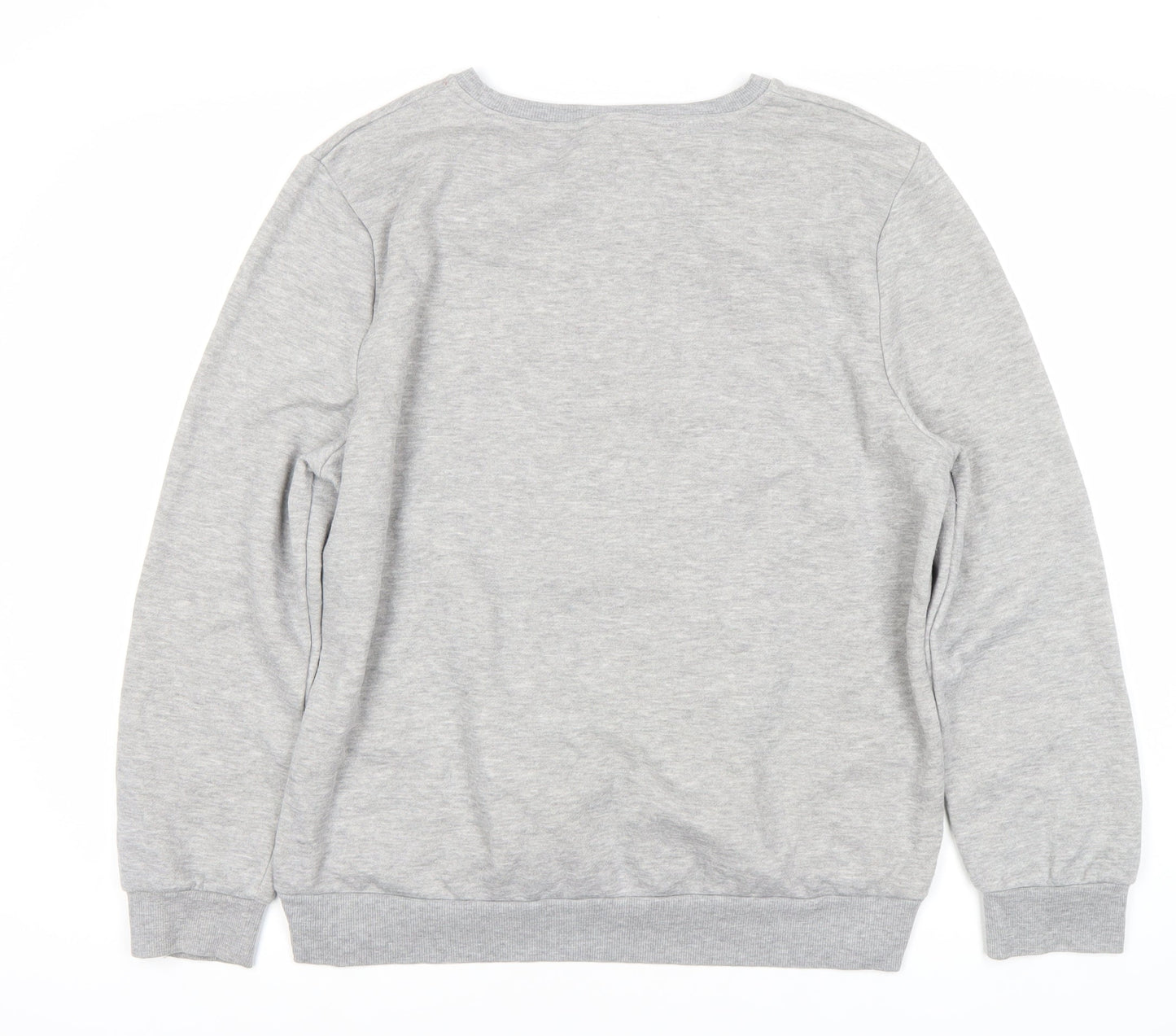 Womens UK Size 14 Disney Grey Pullover Sweatshirt