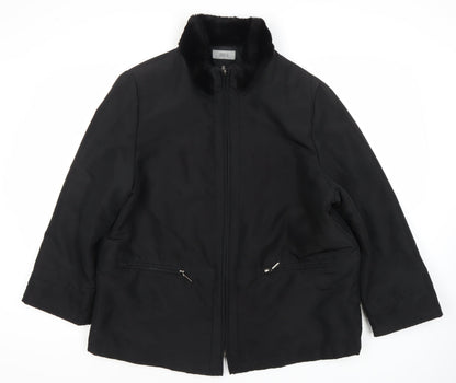 Womens UK Size 18 Marks and Spencer Black Basic Jacket