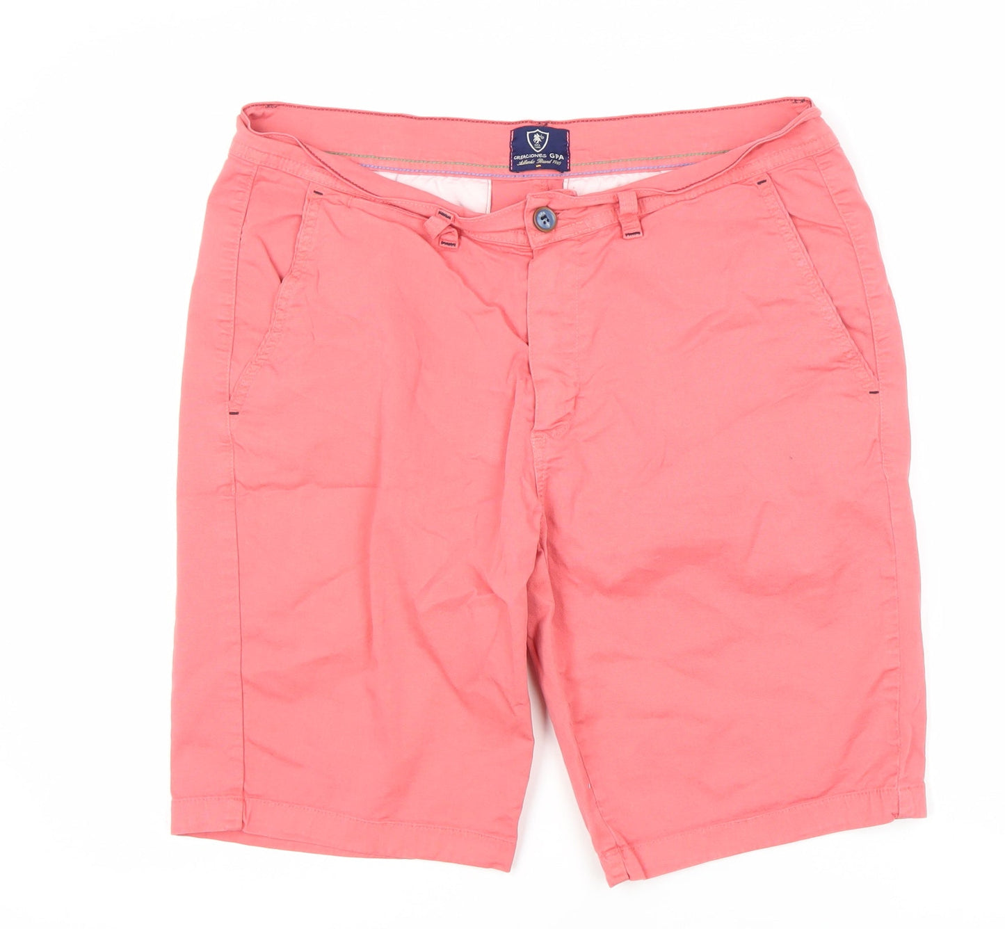 Creaciones GPA Pink Men's Chino Shorts Size 44