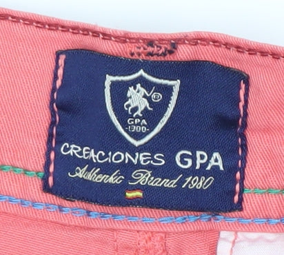 Creaciones GPA Pink Men's Chino Shorts Size 44