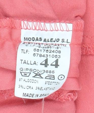 Creaciones GPA Pink Men's Chino Shorts Size 44