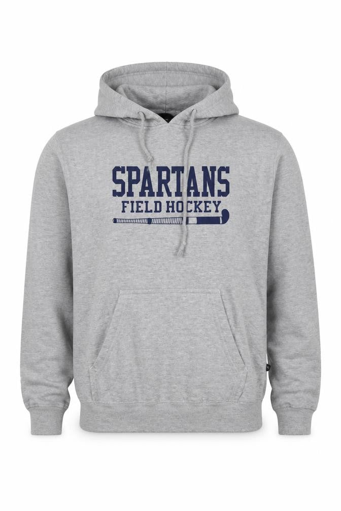 Pennant Men's Grey Pullover Hoodie - Size S, Sports Style
