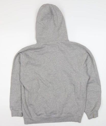 Pennant Men's Grey Pullover Hoodie - Size S, Sports Style