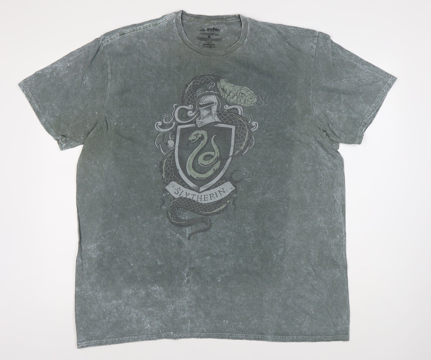 Mens UK Size XL Harry Potter Green  T-Shirt