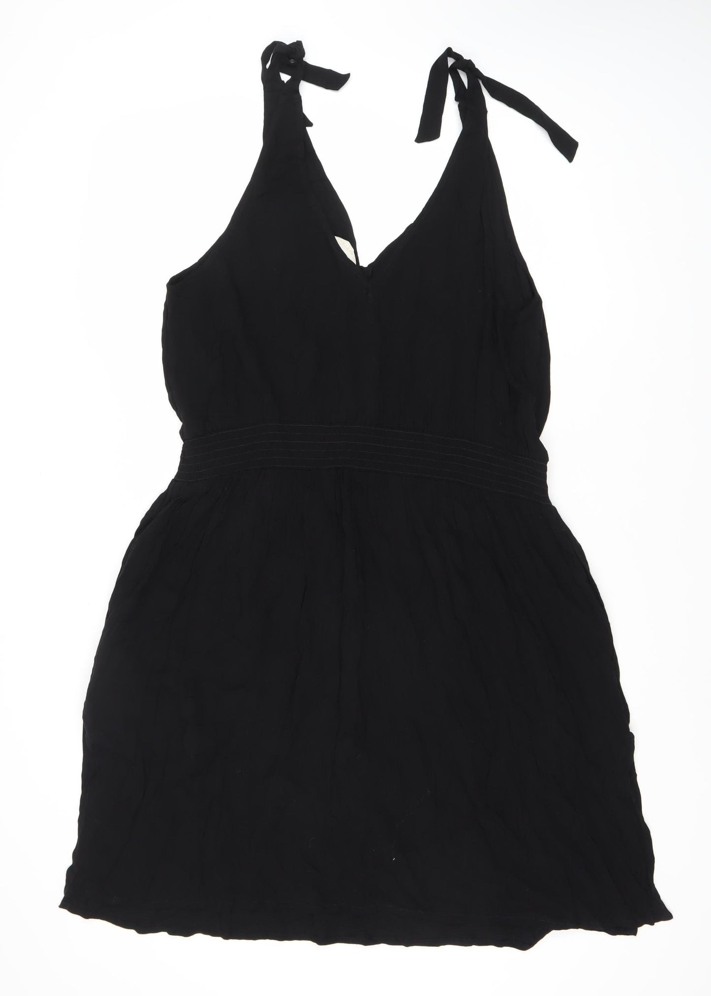 Next Women Black Halter Dress Size 20