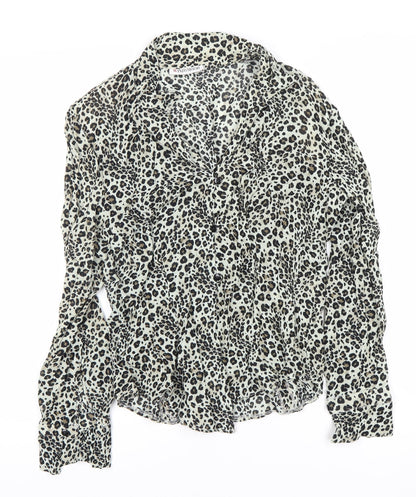 Windsmoor Women's Multicoloured Animal Print Blouse Size 14