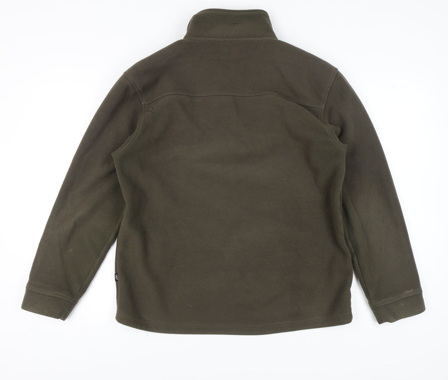 Active Sportswear Men's Green Fleece Jacket M