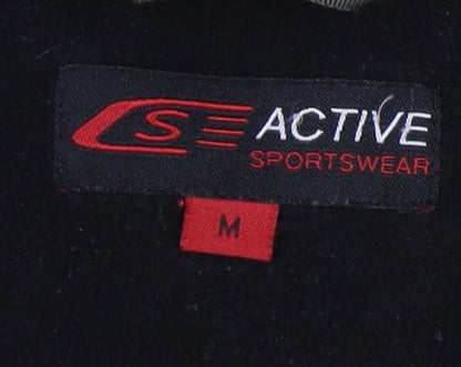 Active Sportswear Men's Green Fleece Jacket M