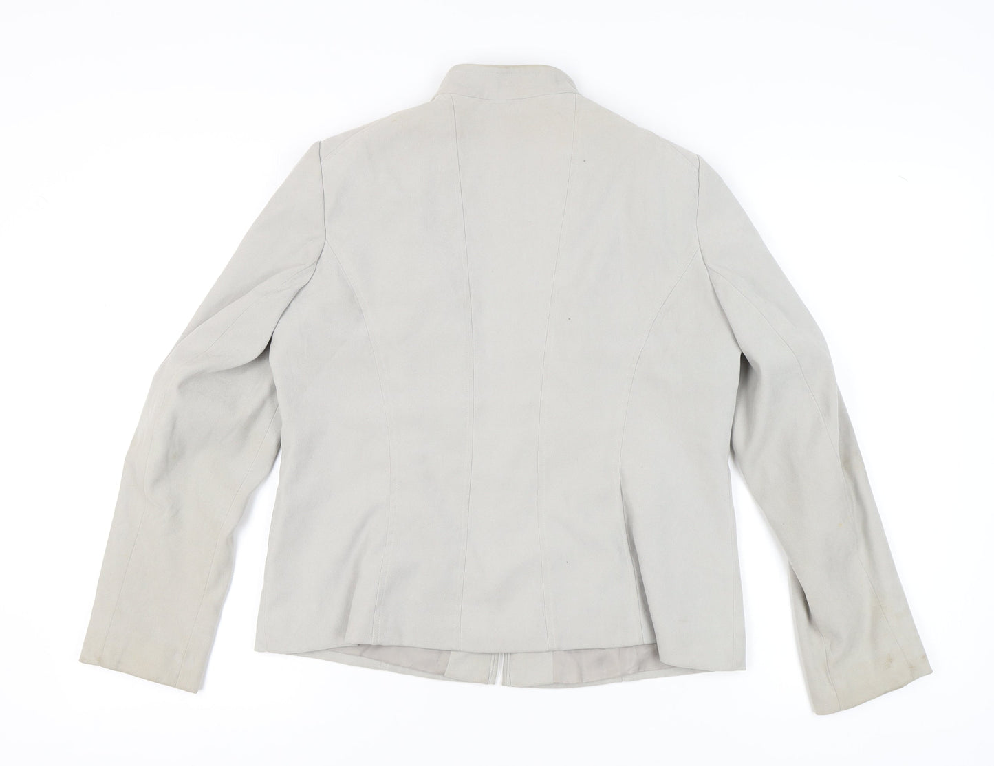 Womens UK Size 14 Bonmarché Beige Basic Jacket