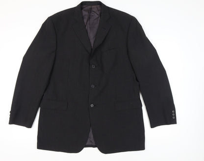 Marks and Spencer Men's Charcoal Suit Jacket, 44L, Formal