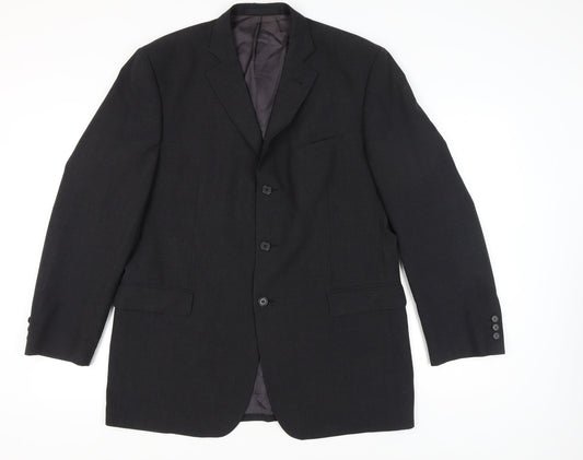 Marks and Spencer Men's Charcoal Suit Jacket, 44L, Formal