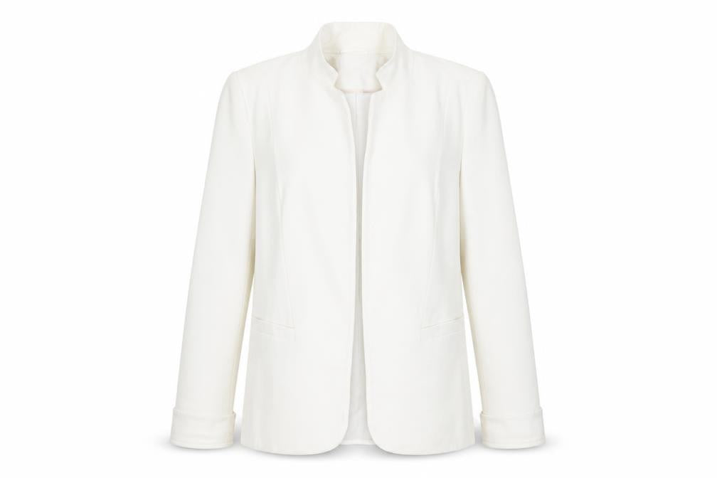 Womens UK Size 10 Wallis Regular White Blazer