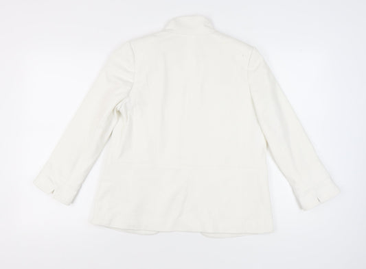 Wallis Women’s White Blazer Jacket UK Size 10