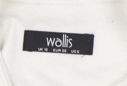 Wallis Women’s White Blazer Jacket UK Size 10