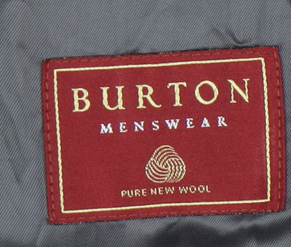 Mens UK Size 44 Burton Regular Grey Suit Jacket