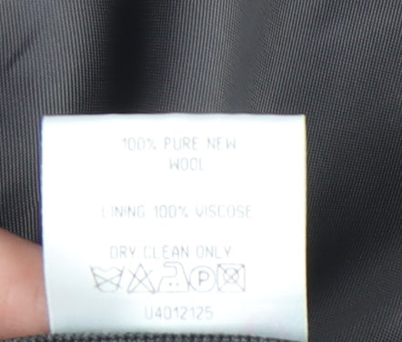Mens UK Size 44 Burton Regular Grey Suit Jacket