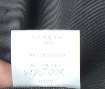 Mens UK Size 44 Burton Regular Grey Suit Jacket