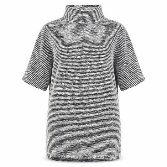 Apricot Women's Black Knit Dress, S, Half Sleeve