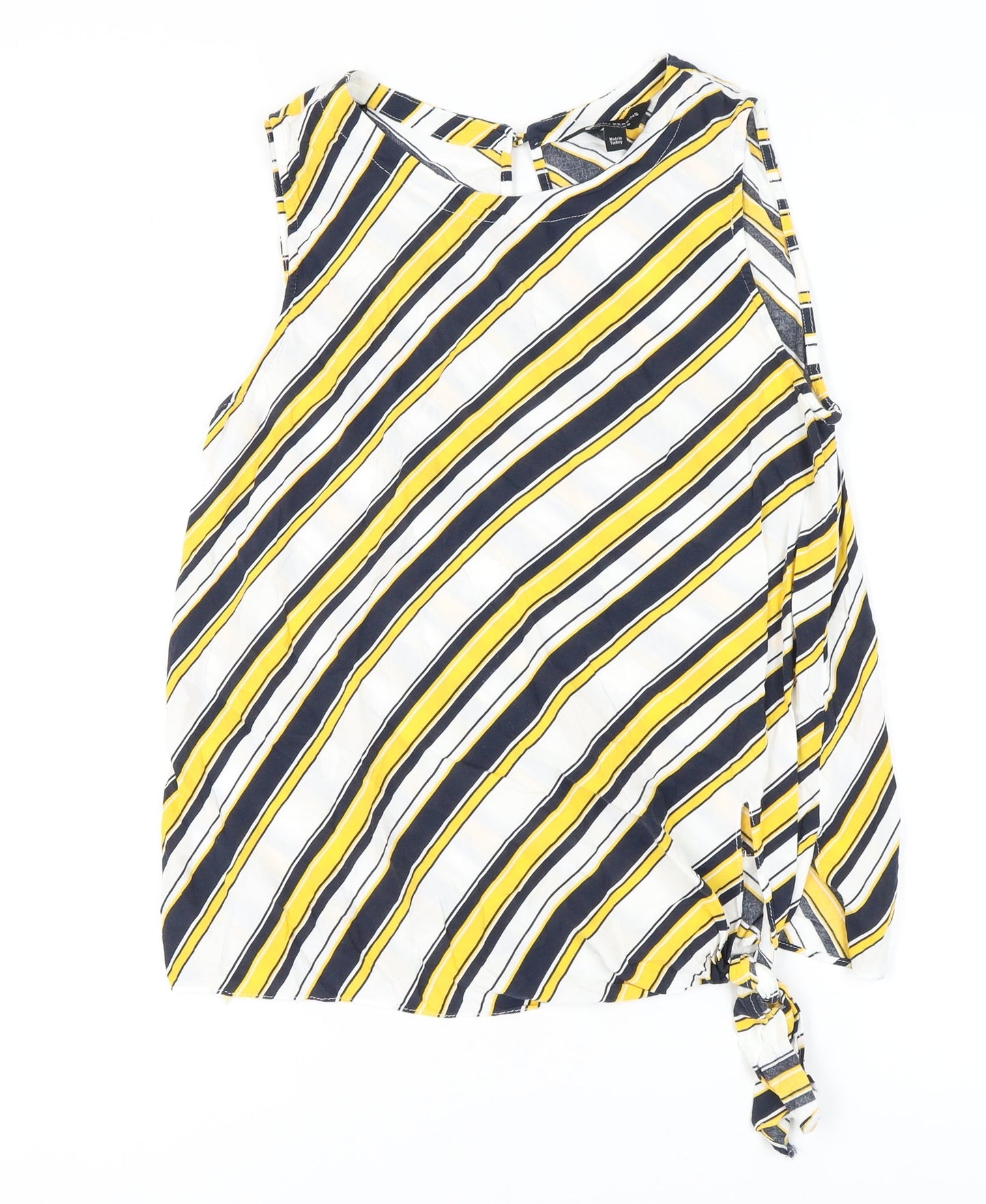 Womens UK Size 12 Dorothy Perkins Multicoloured Basic Tank