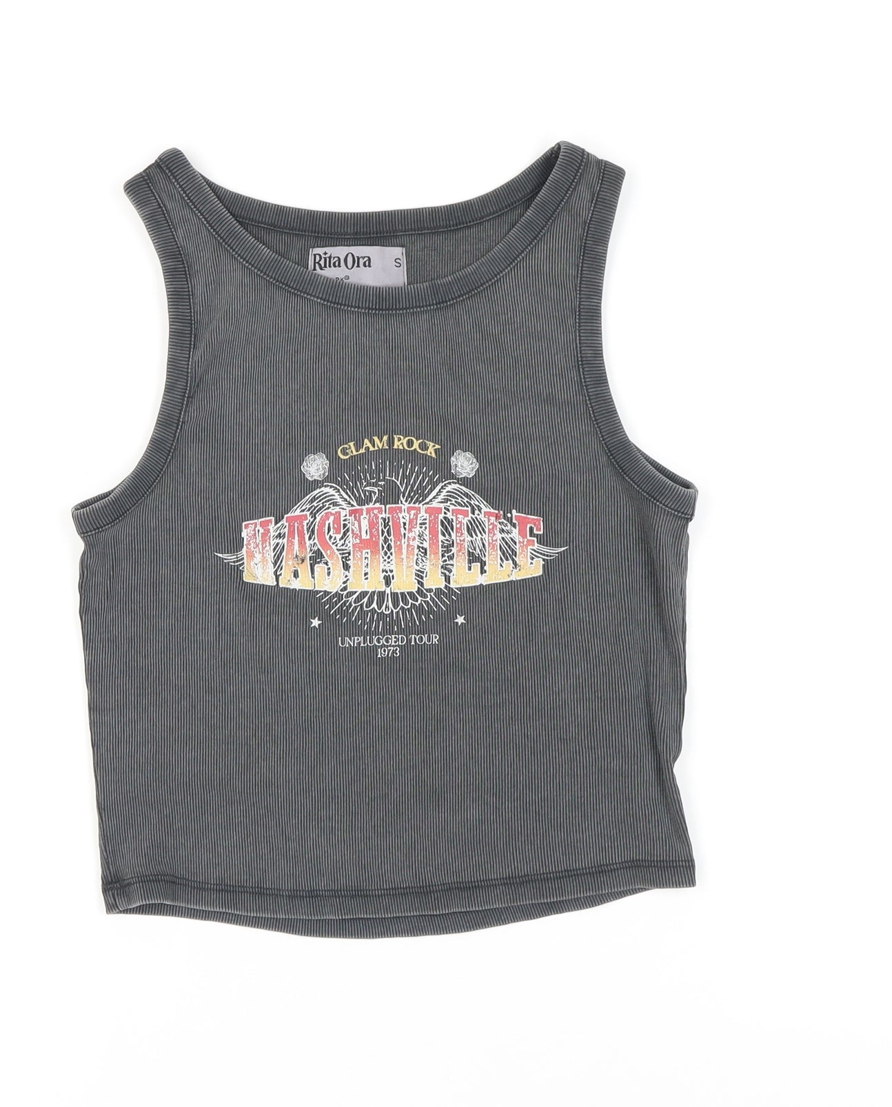 Primark Women's Grey Music Tank S