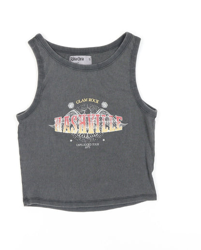 Primark Women's Grey Music Tank S