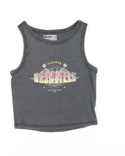 Primark Women's Grey Music Tank S
