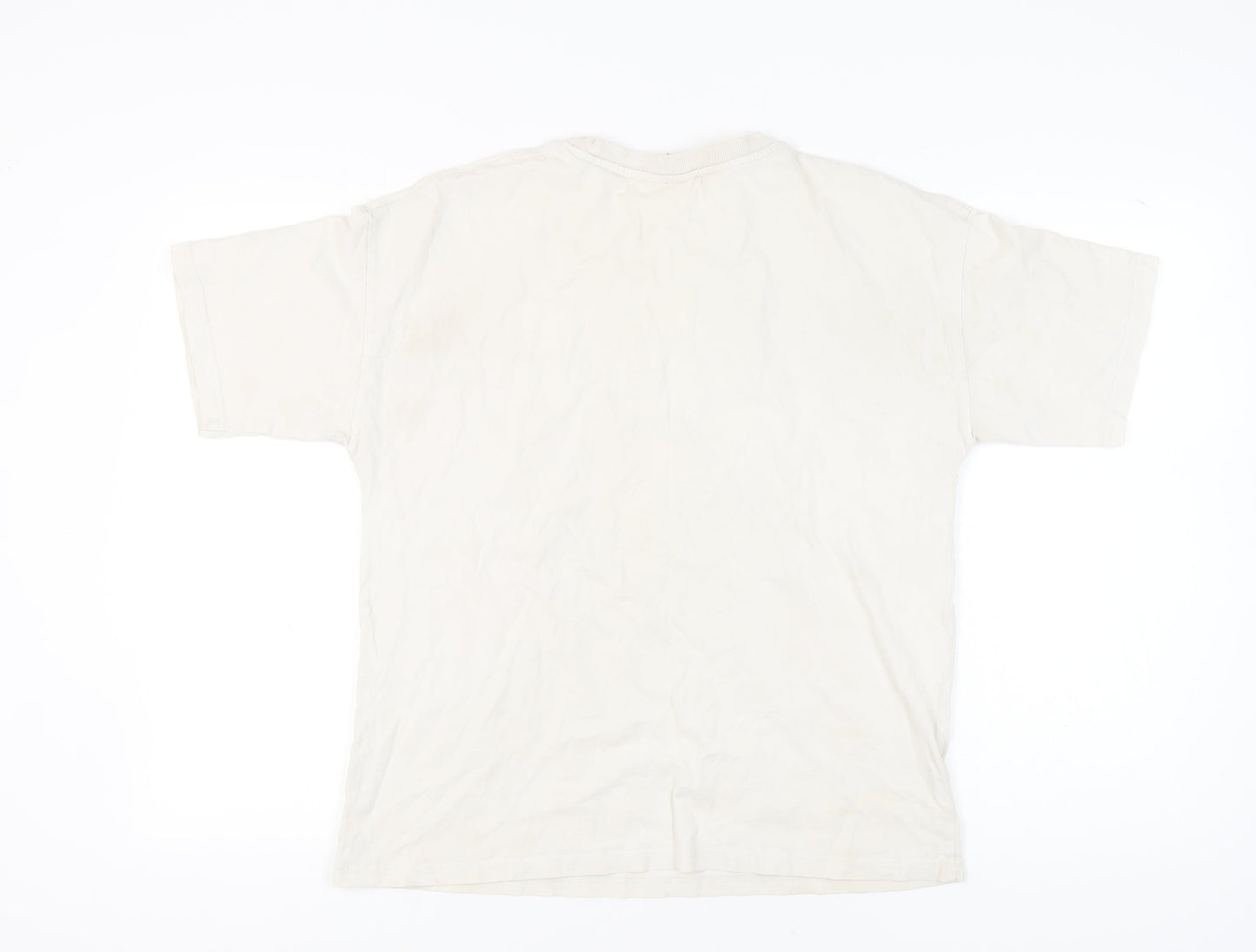 Disney Mickey Mouse Unisex White T-Shirt Size 10