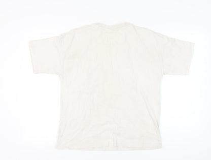 Disney Mickey Mouse Unisex White T-Shirt Size 10