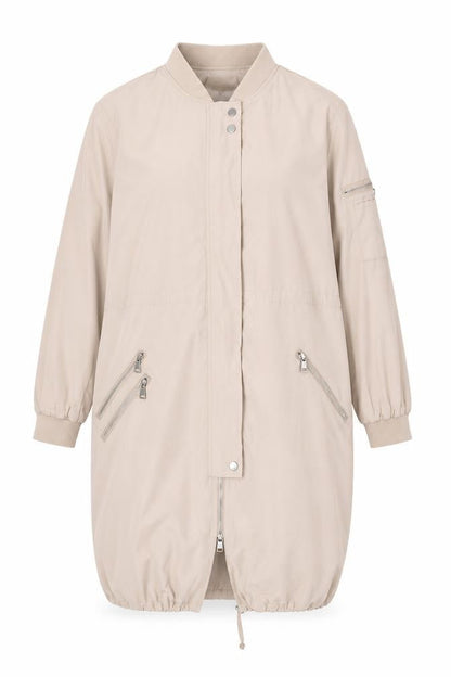 Next Women's Beige Long Jacket, Size 14, Petites