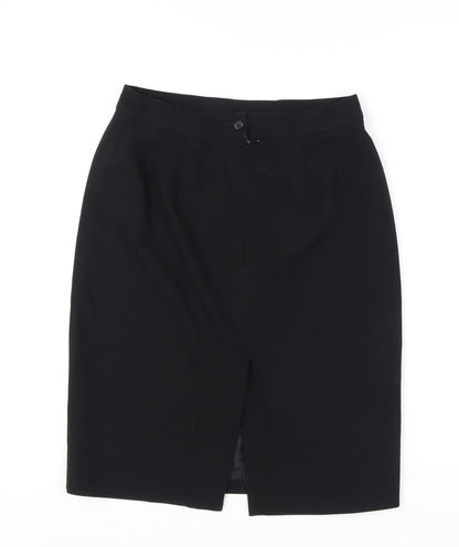 Marks and Spencer Women's Black Pencil Skirt Size 12