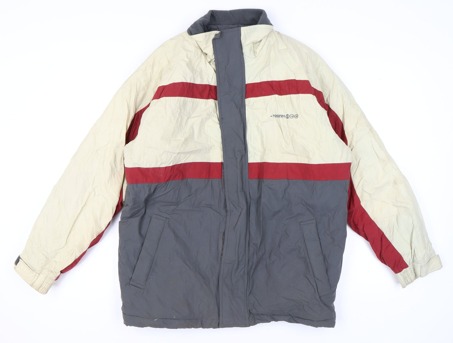 Mens UK Size L TOG24 Multicoloured Puffer Jacket