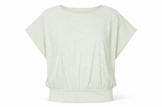 Womens UK Size S New Look Green Basic T-Shirt