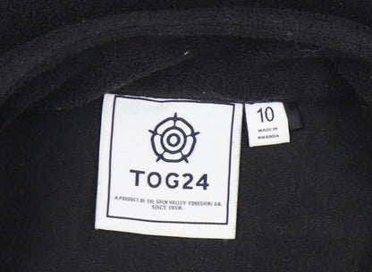 Womens UK Size 10 TOG24 Black Basic Jacket