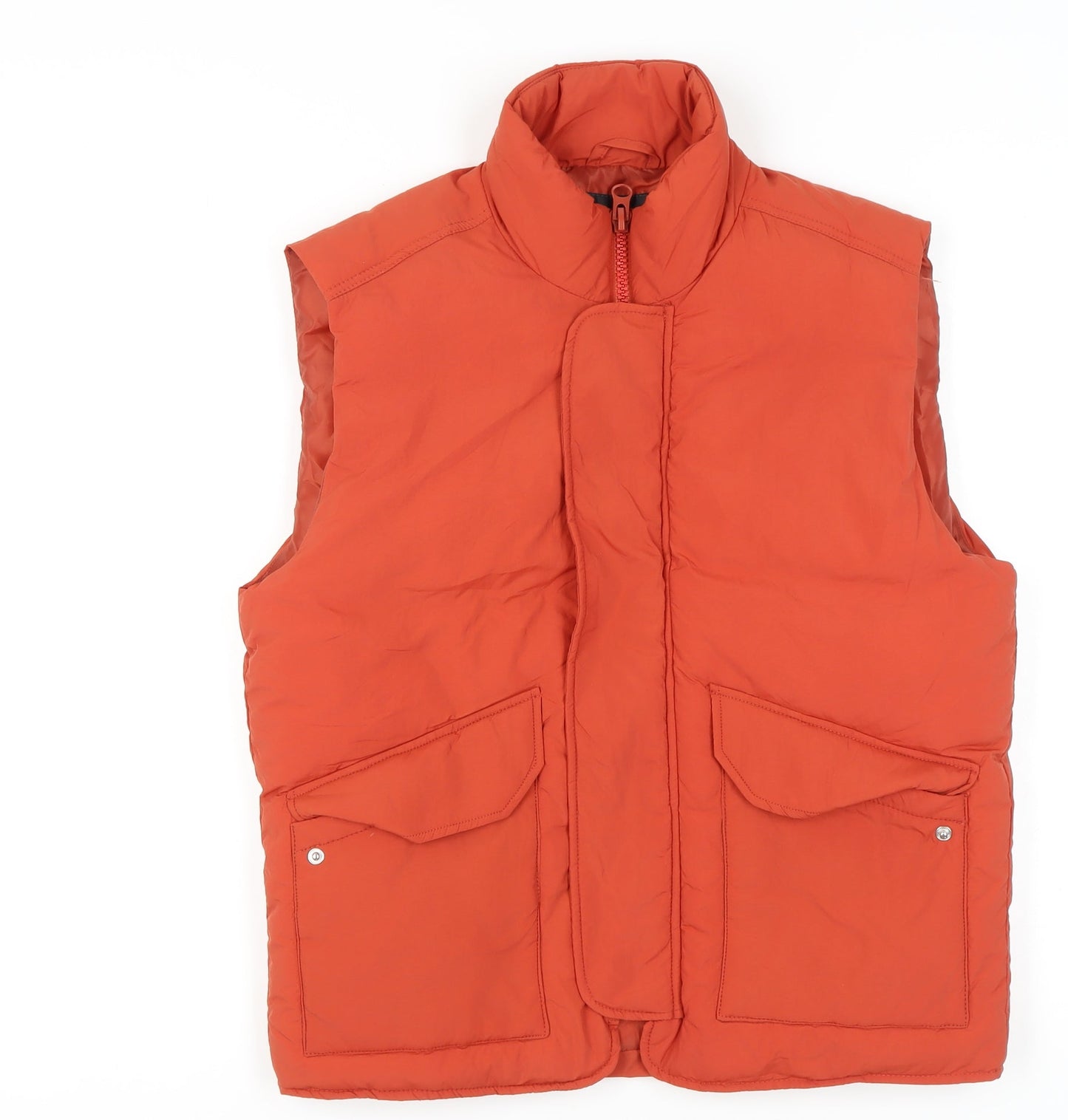 Mens UK Size M Burton Menswear Orange Puffer Jacket
