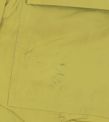 Marks and Spencer Yellow Women's Parka Jacket Size 10